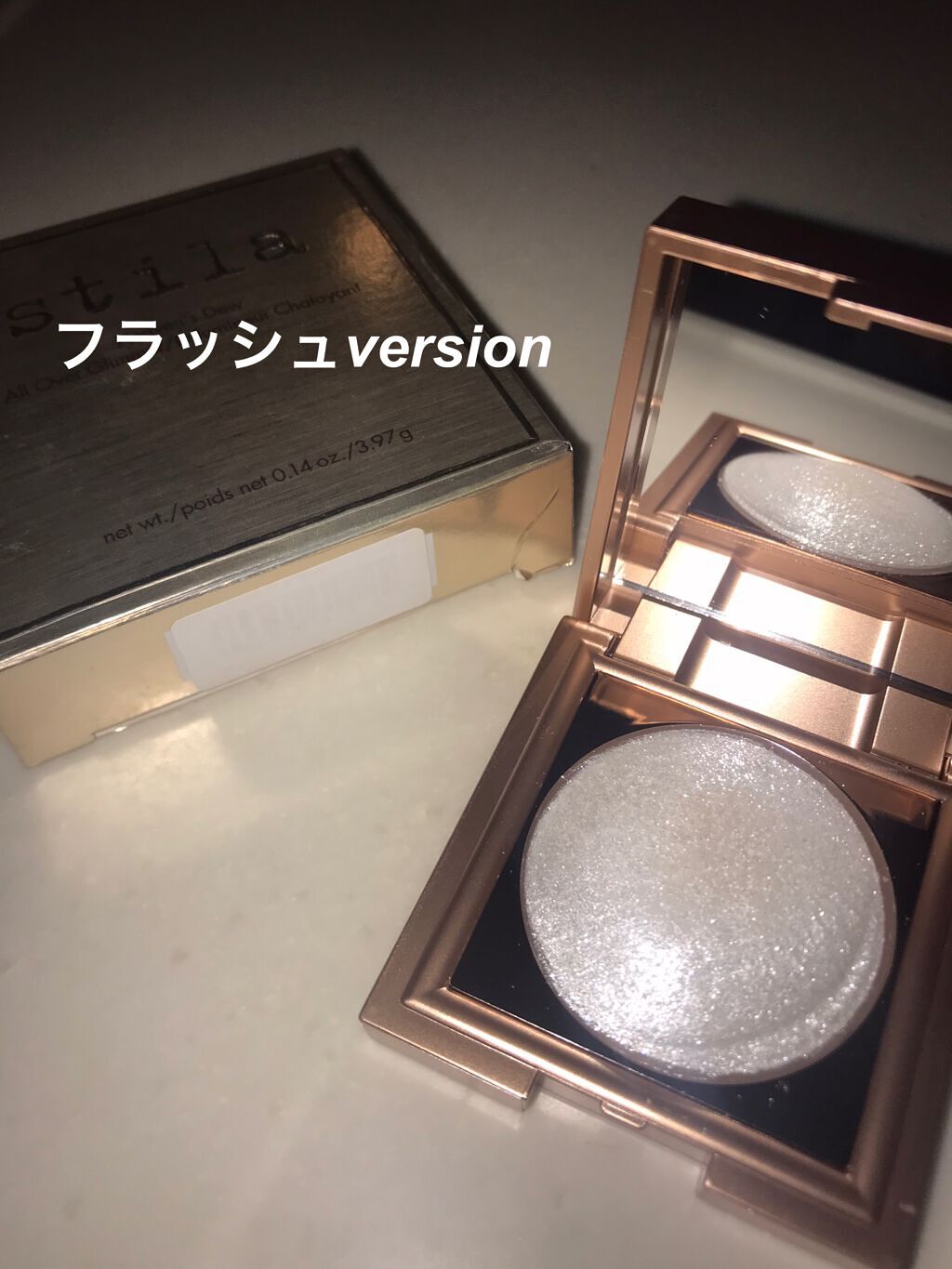 Heaven's Hue highlighter/stila/パウダーハイライトを使ったクチコミ（3枚目）