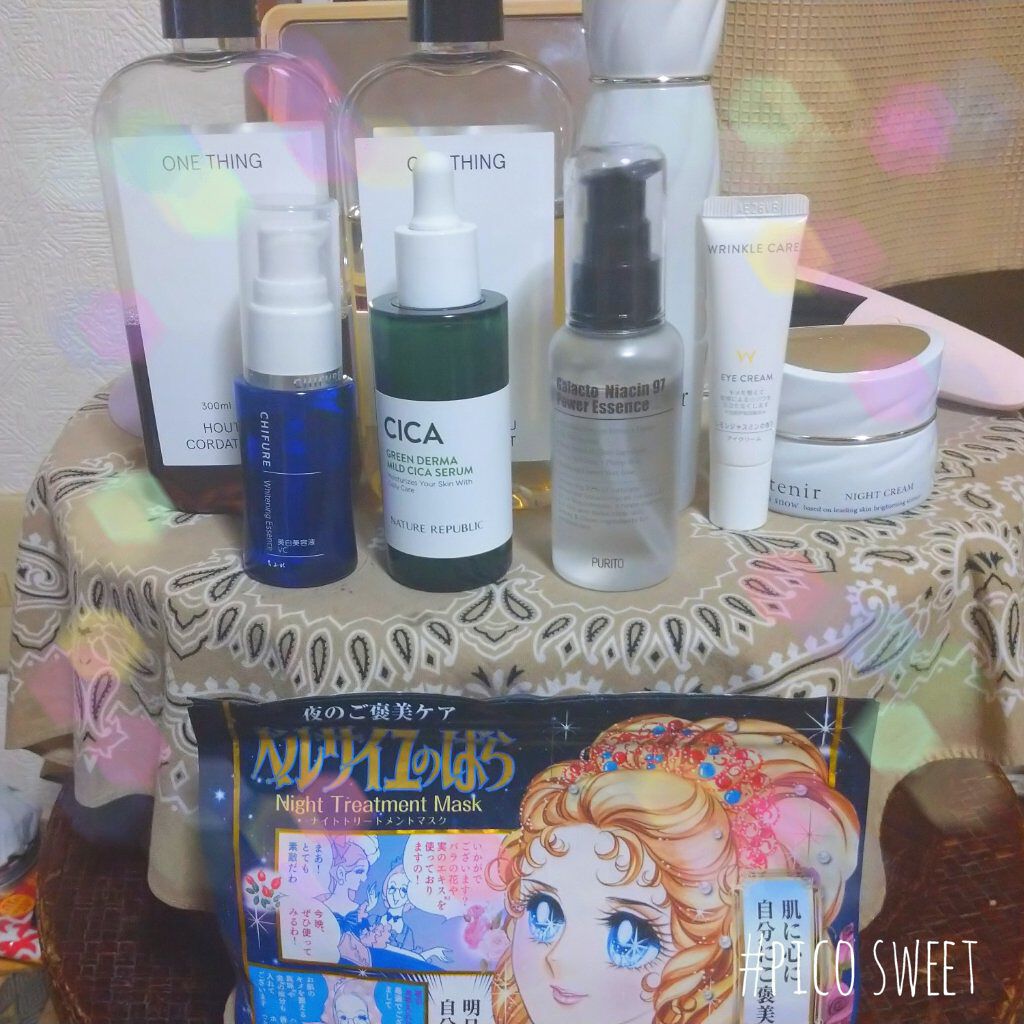 ベルサイユのばら ナイトトリートメントマスク/クレアボーテ/シートマスク・パックを使ったクチコミ（1枚目）