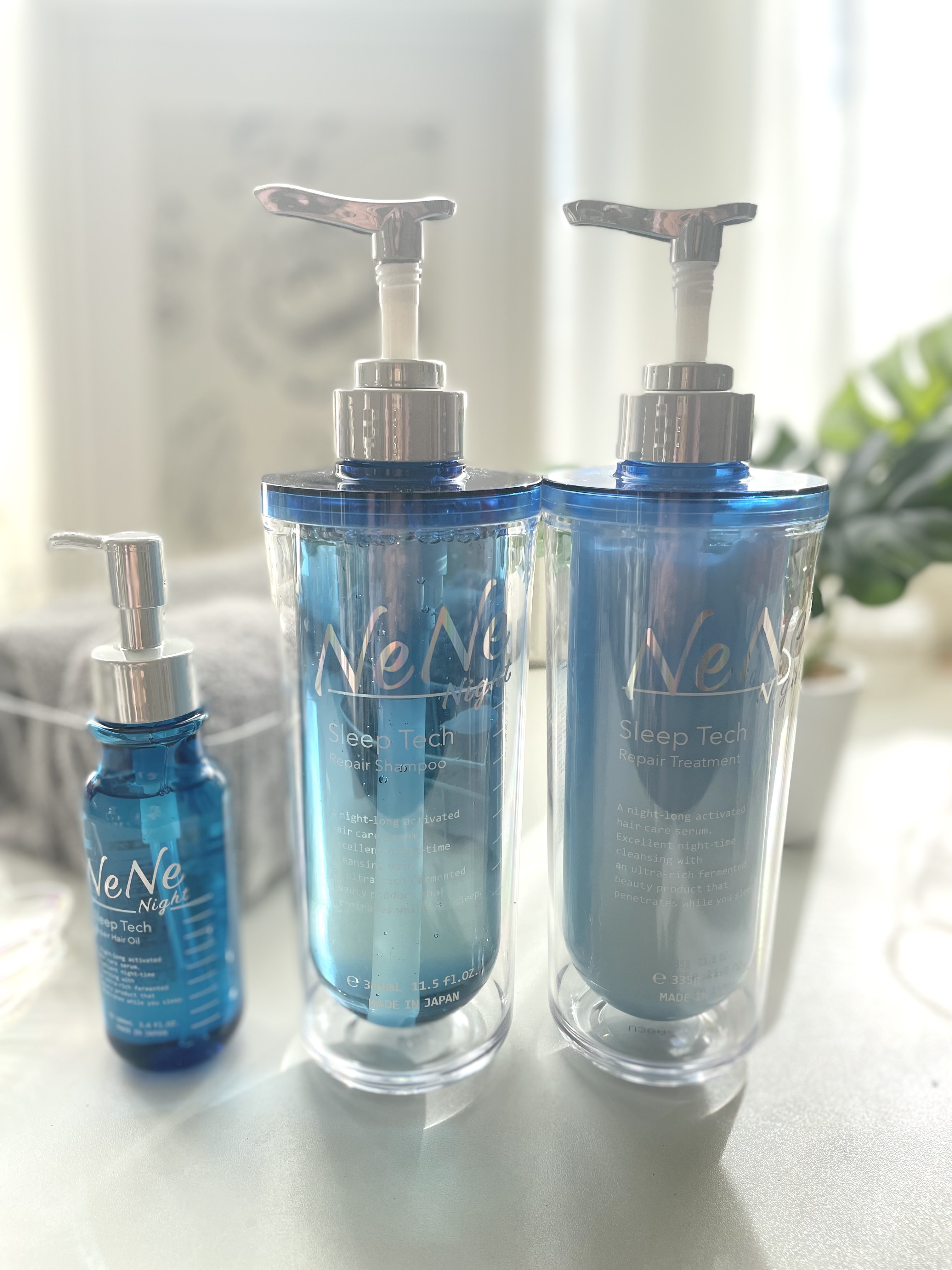 スリープテック リペア シャンプー／ヘアトリートメント/NeNe Night/市販シャンプーを使ったクチコミ（3枚目）