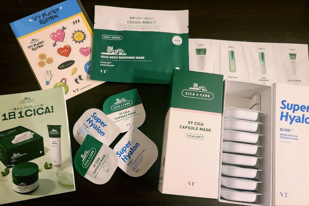 CICA カプセルマスク/VT/洗い流すパック・マスクを使ったクチコミ(1枚目)