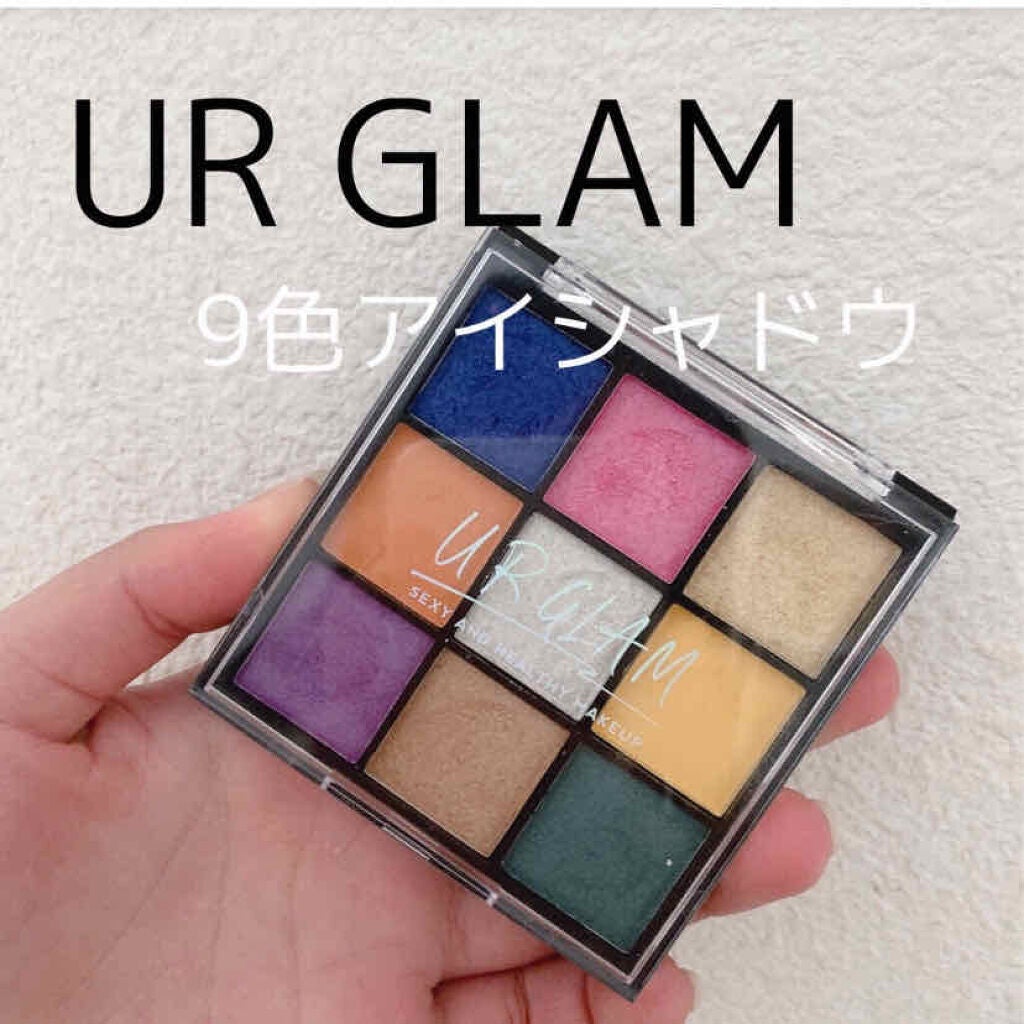 UR GLAM BLOOMING EYE COLOR PALETTE/U R GLAM/アイシャドウパレットを使ったクチコミ(1枚目)