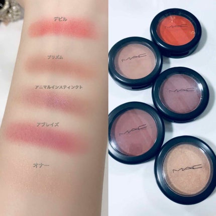 パウダー ブラッシュ/M・A・C/パウダーチークを使ったクチコミ(4枚目)