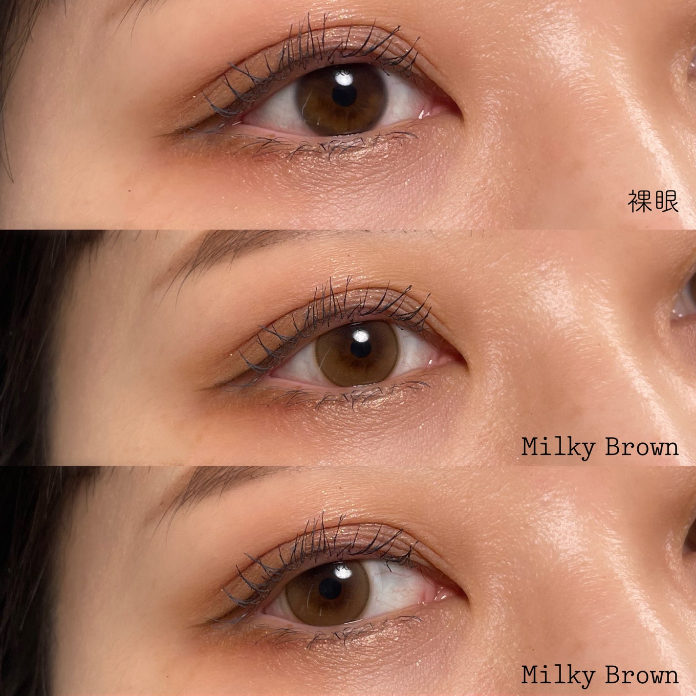 ShineTouch 1day/OLENS/ワンデー(1DAY)カラコンを使ったクチコミ(4枚目)