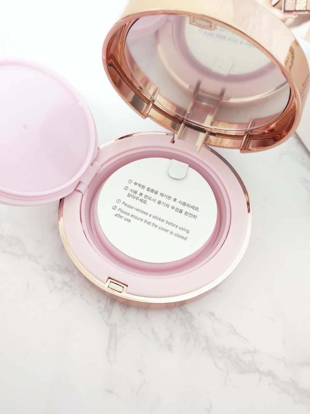 ピンクティーツリーカバークッション/APLIN/クッションファンデーションを使ったクチコミ（3枚目）