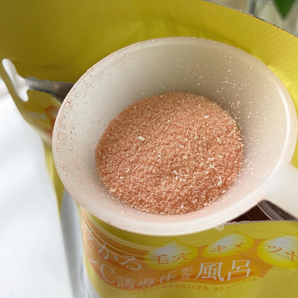 ビタミンＣ誘導体配合入浴料/amproom/保湿系入浴剤を使ったクチコミ（2枚目）