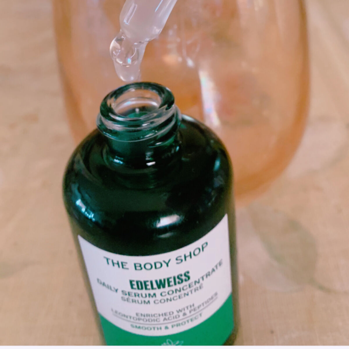 EDW コンセントレート セラム/THE BODY SHOP/美容液を使ったクチコミ（3枚目）
