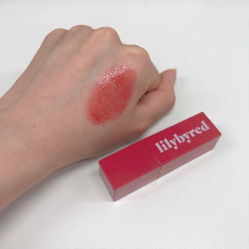 ブラッディライアー コーティングティント/lilybyred/リップティントを使ったクチコミ(3枚目)