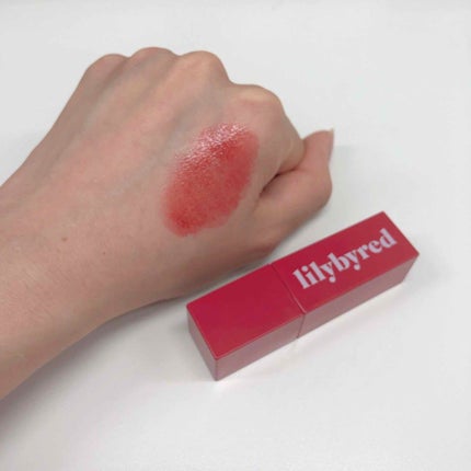 ブラッディライアー コーティングティント/lilybyred/リップティントを使ったクチコミ(3枚目)