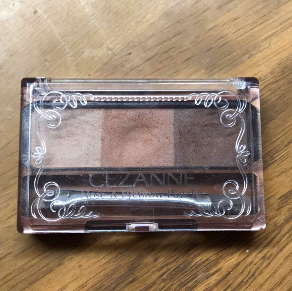 ノーズ&アイブロウパウダー/CEZANNE/パウダーアイブロウを使ったクチコミ(1枚目)