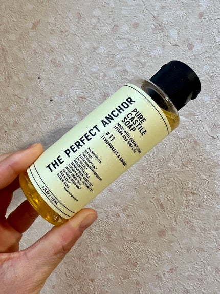 ザ・パーフェクトアンカー レモングラス&オレンジ #11/THE PERFECT ANCHOR/ボディソープを使ったクチコミ(1枚目)