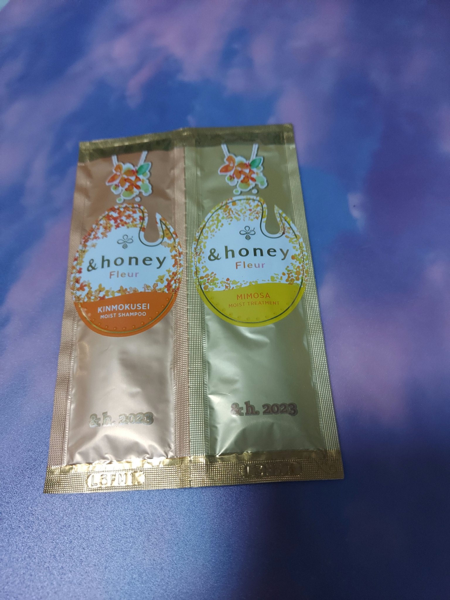 &honey アンドハニー フルール シャンプー1.0 /アンドハニー フルール トリートメント2.0のクチコミ「&honeyアンドハニー フルール シャンプー1.0 /アンドハニー フルール トリートメント.....」（1枚目）