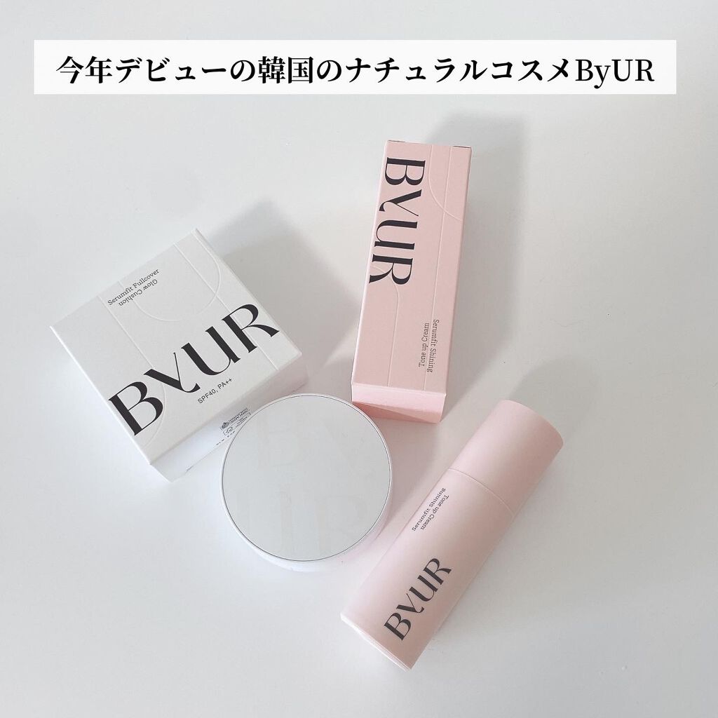 セラムフィット フルカバー グロークッション/ByUR/クッションファンデーションを使ったクチコミ（2枚目）