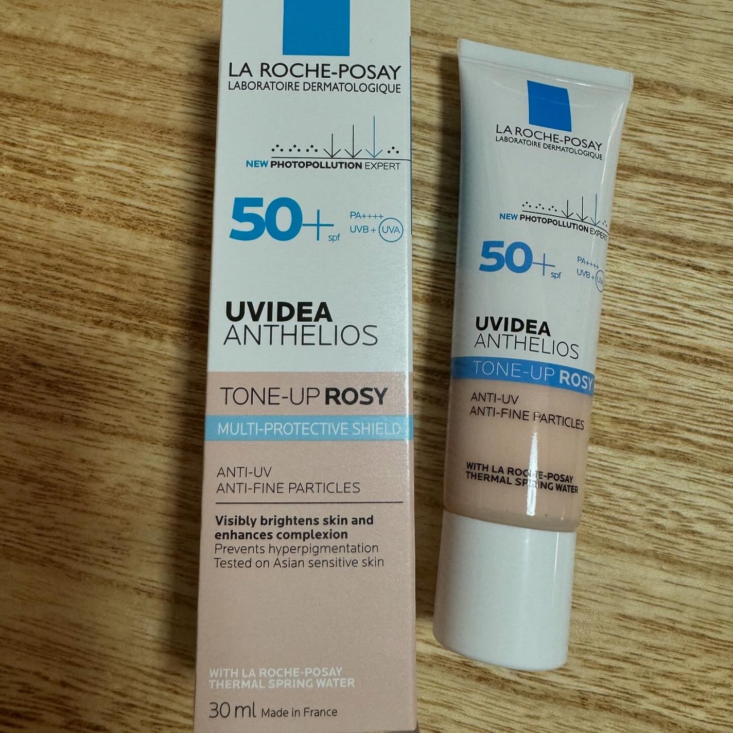UVイデア XL プロテクショントーンアップ ローズ/ラ ロッシュ ポゼ/日焼け止めクリームを使ったクチコミ(3枚目)