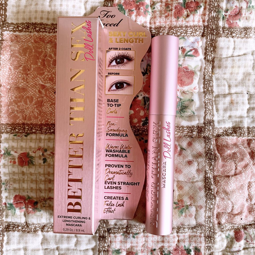 ベター ザン セックス マスカラ ドール ラッシュ/Too Faced/マスカラを使ったクチコミ（1枚目）