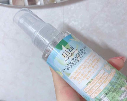 クリーンフレッシュアンドボタニカル ナチュラルマスクスプレー(リフレッシュオレンジ)/FRAGRANCY/マスクを使ったクチコミ(2枚目)