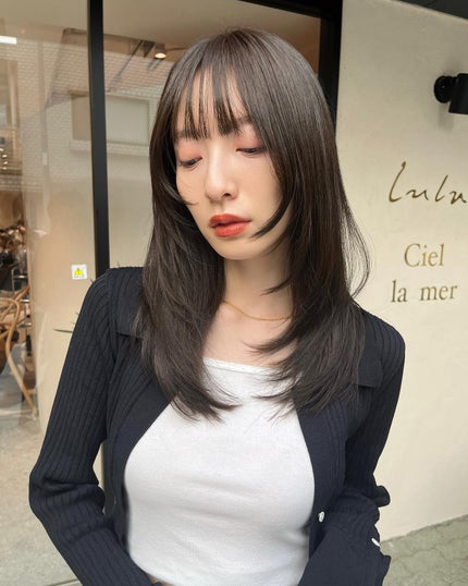 HARUNA on LIPS 「.大人なナチュラルヘア✨.韓国っぽく🌟ワンカールでやりすぎない..」(5枚目)