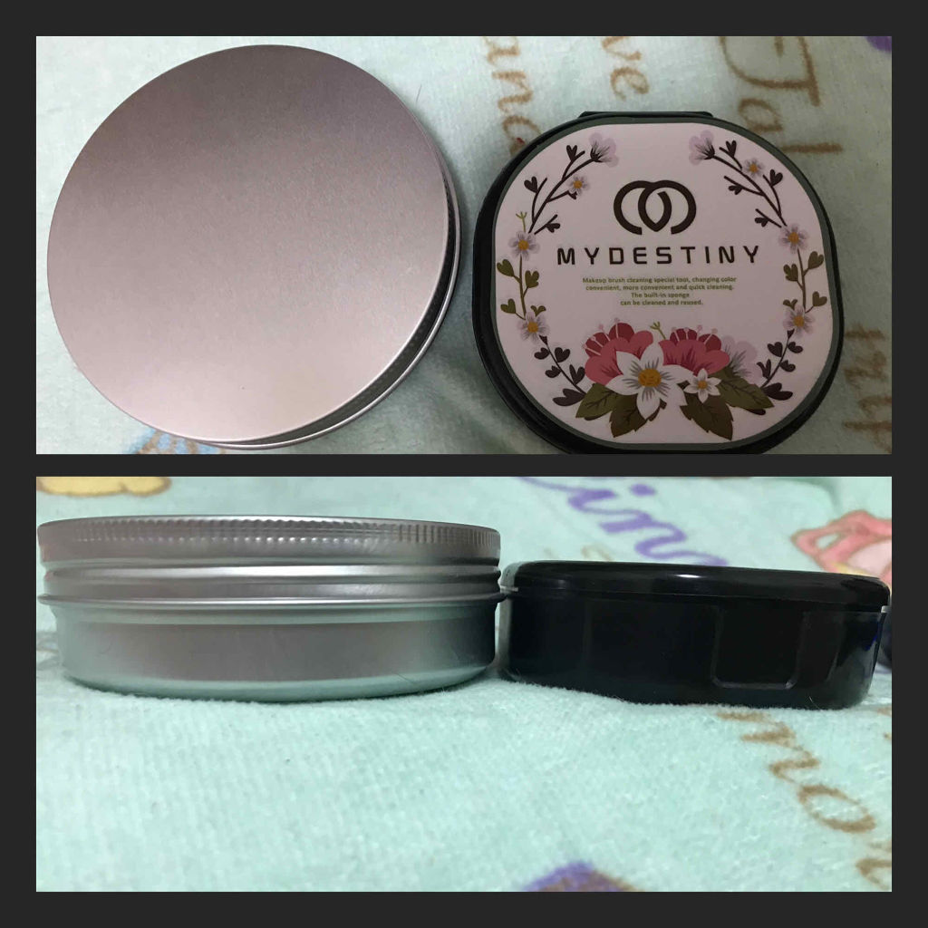 ドライメイクブラシクリーニングスポンジ/キャンドゥ/その他化粧小物を使ったクチコミ（2枚目）