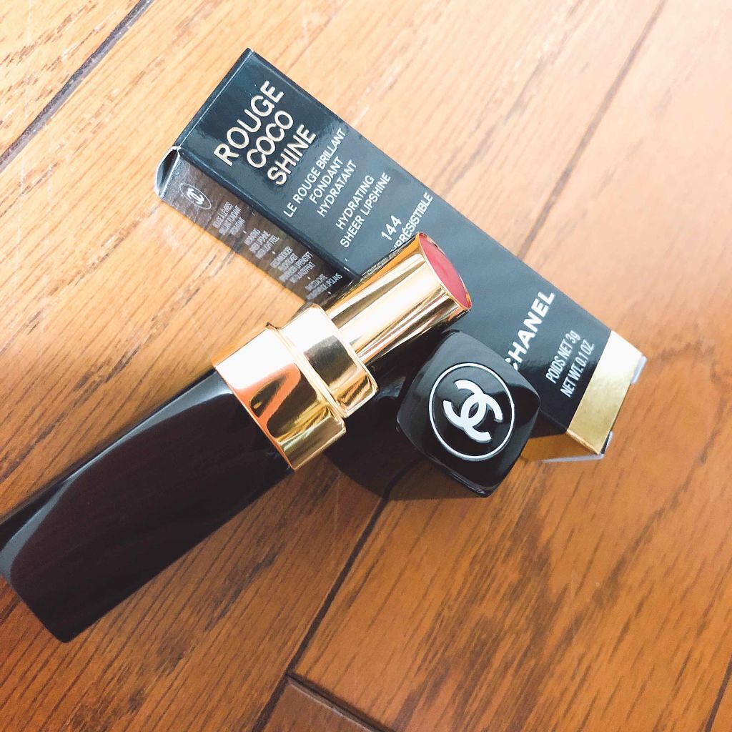 ルージュ ココ シャイン/CHANEL/口紅を使ったクチコミ(1枚目)