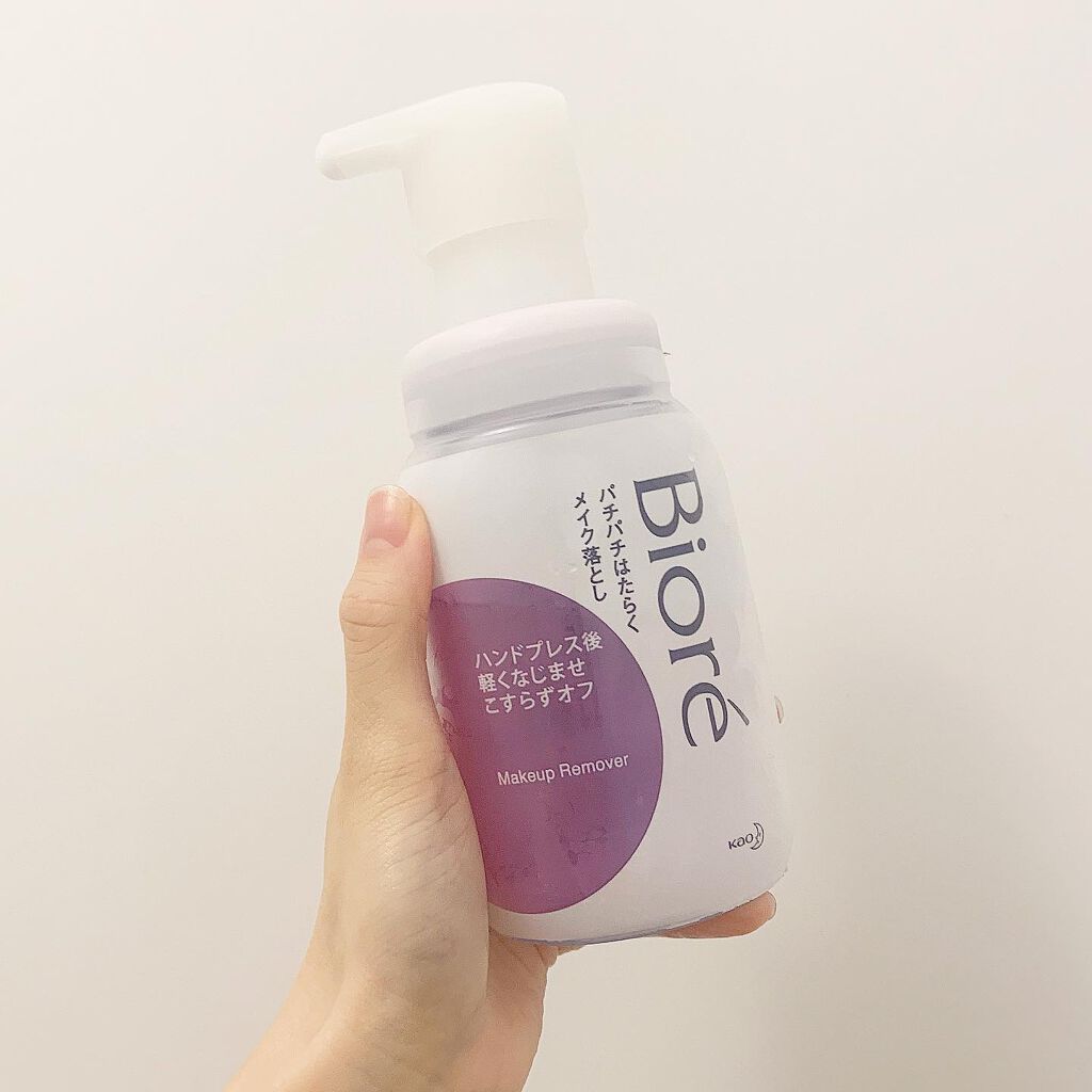 パチパチはたらくメイク落とし/ビオレ/クレンジングウォーターを使ったクチコミ（1枚目）