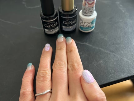 ジェルネイル(ライト対応)/セリア/ジェルネイルを使ったクチコミ(1枚目)