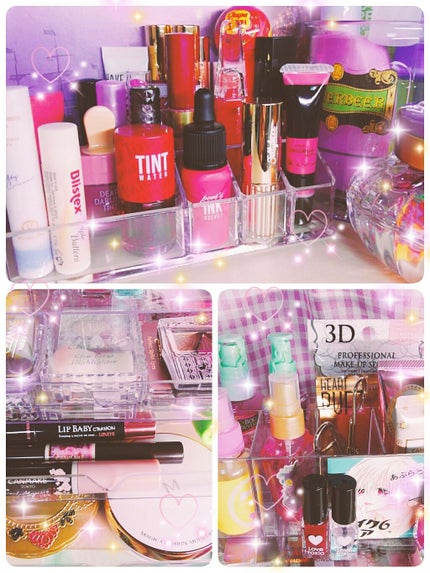 3段式クリアーケース/DAISO/その他化粧小物を使ったクチコミ(1枚目)