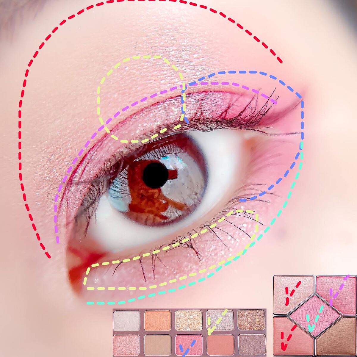 アズキ フィユテ アイ パレット/shu uemura/アイシャドウパレットを使ったクチコミ（2枚目）