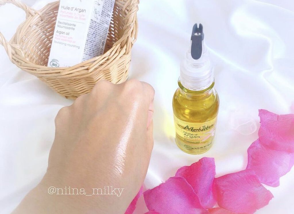 ビオオイル アルガンオイル ローズ/Melvita/ブースター・導入液を使ったクチコミ（3枚目）