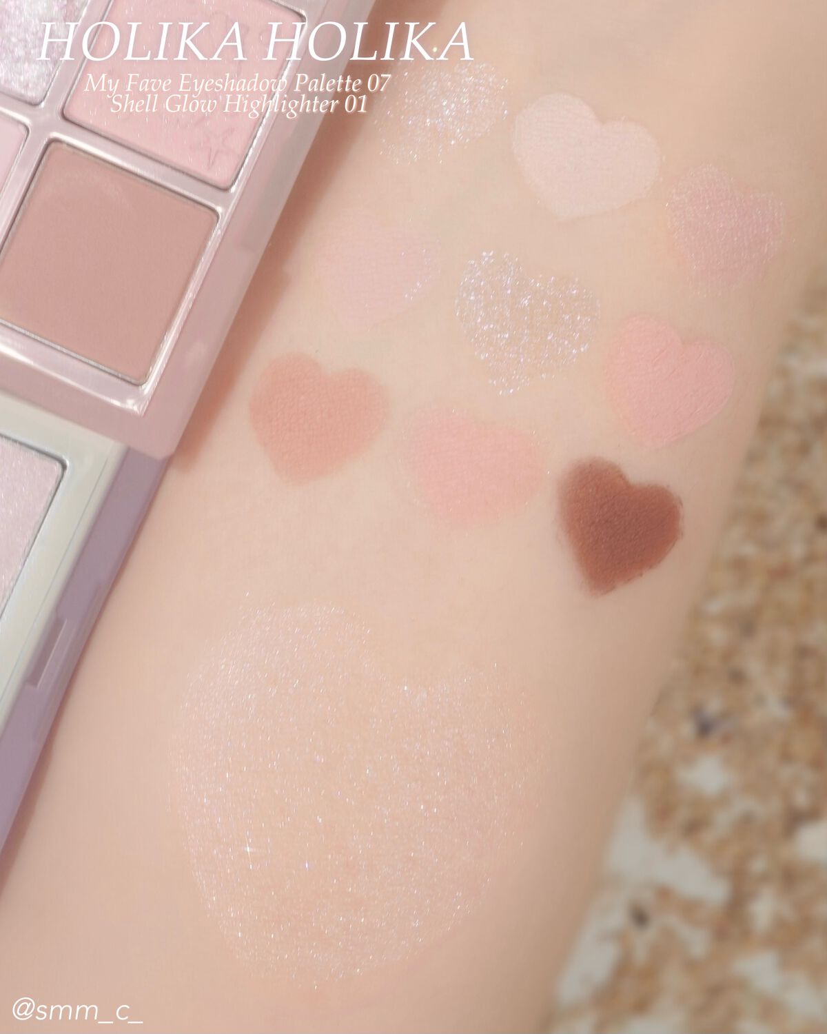 マイフェイブムードアイパレット 9カラー/HOLIKA HOLIKA/アイシャドウパレットを使ったクチコミ(4枚目)