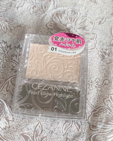 パールグロウハイライト/CEZANNE/パウダーハイライトを使ったクチコミ(1枚目)