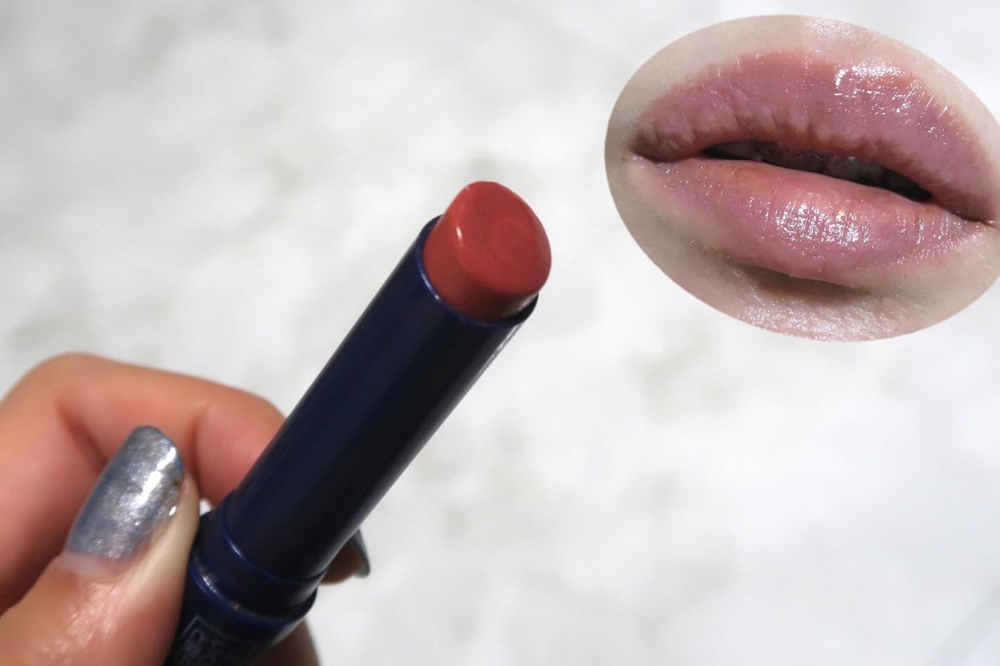 ニベア リッチケア&カラーリップ/ニベア/リップクリームを使ったクチコミ(2枚目)