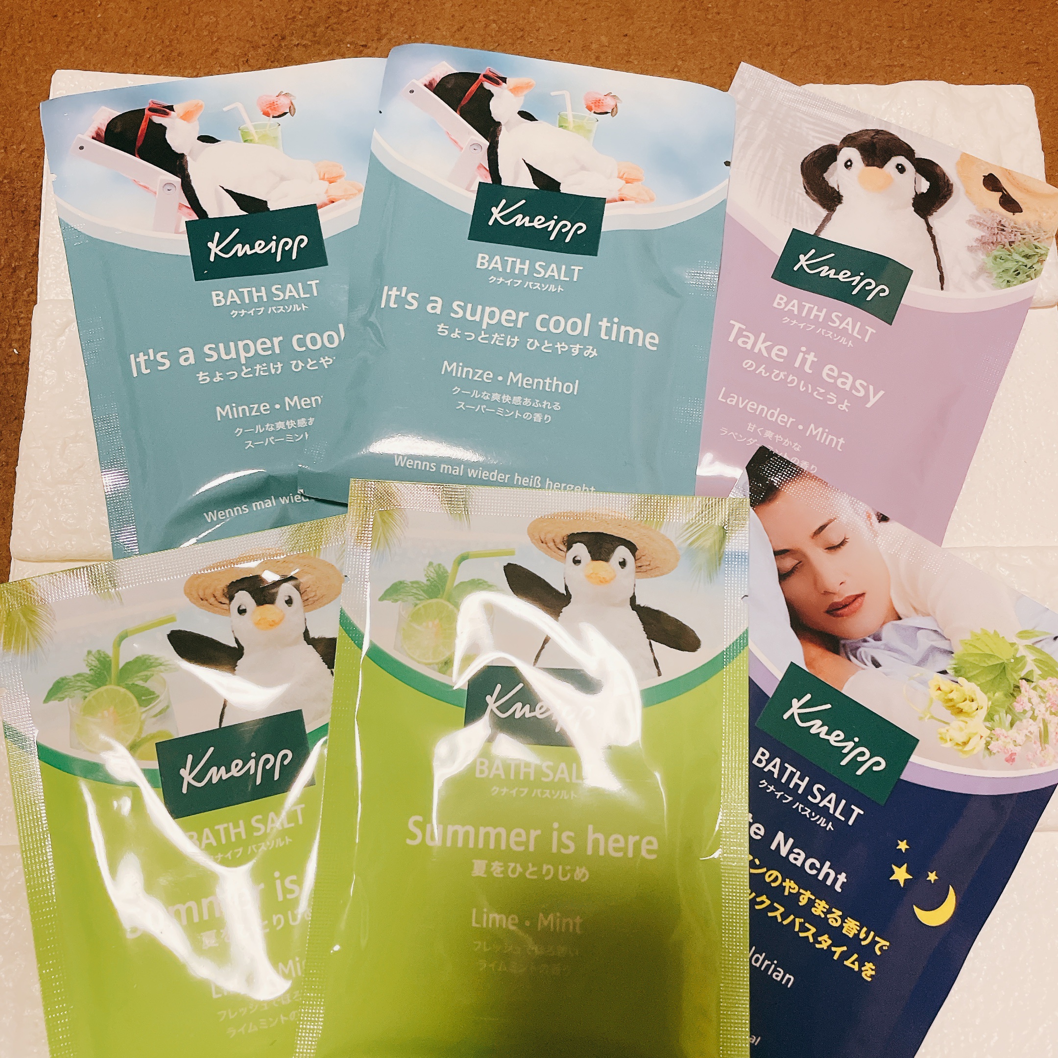 クナイプ バスソルト スーパーミントの香り/クナイプ/無機塩系入浴剤を使ったクチコミ（2枚目）