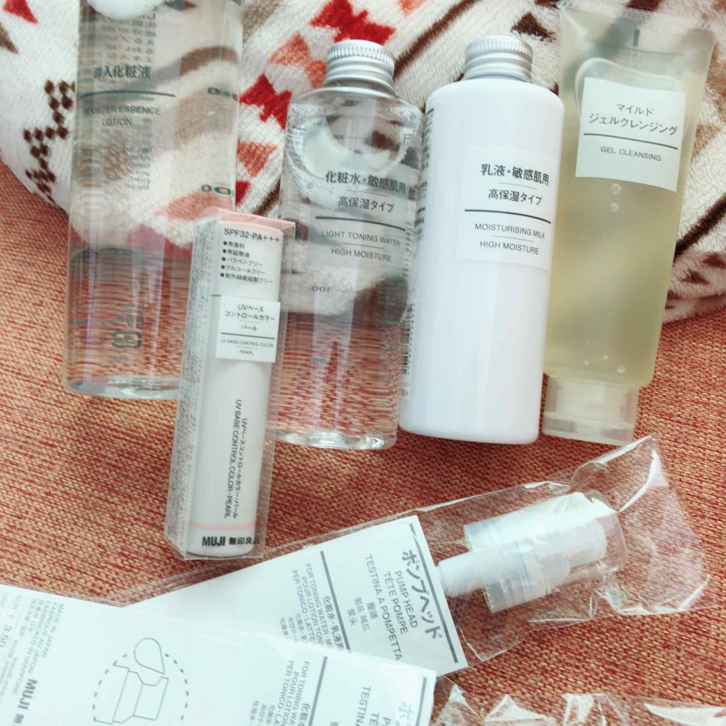 ポンプヘッド 化粧水・乳液用/無印良品/その他スキンケアグッズを使ったクチコミ(1枚目)