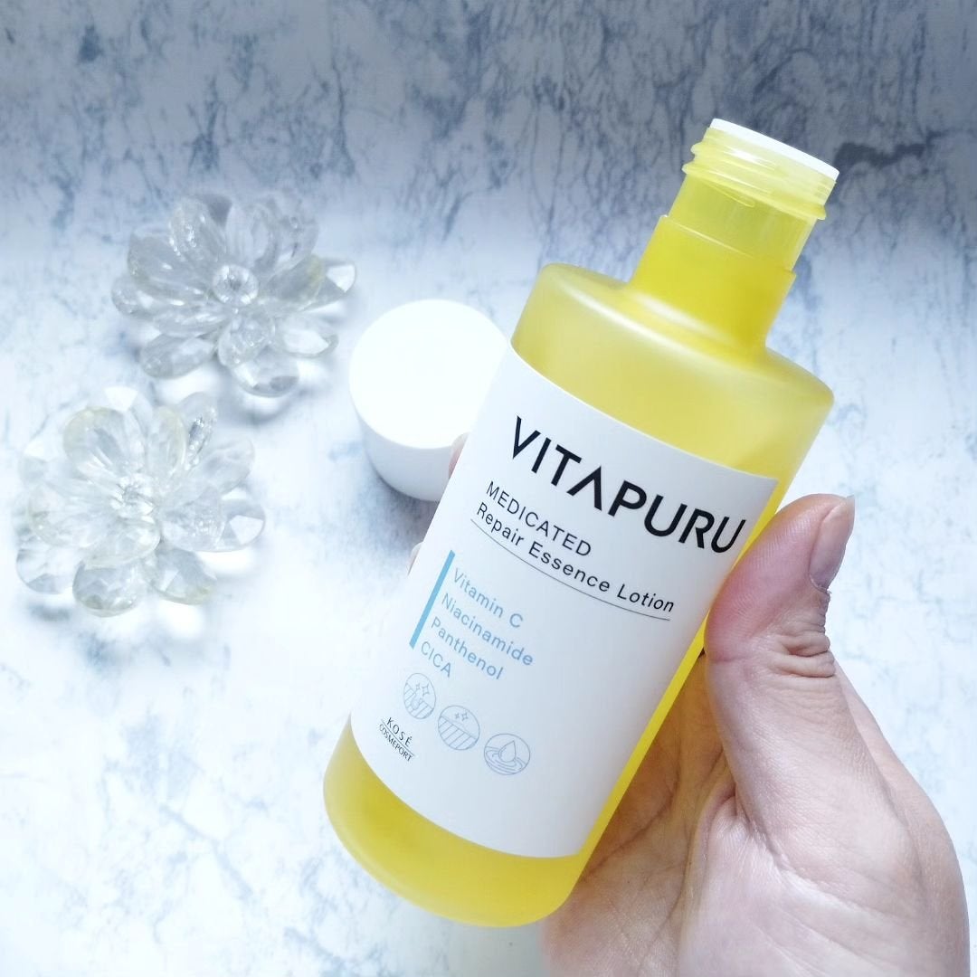 ビタプル リペア エッセンスローション/VITAPURU/化粧水を使ったクチコミ(6枚目)