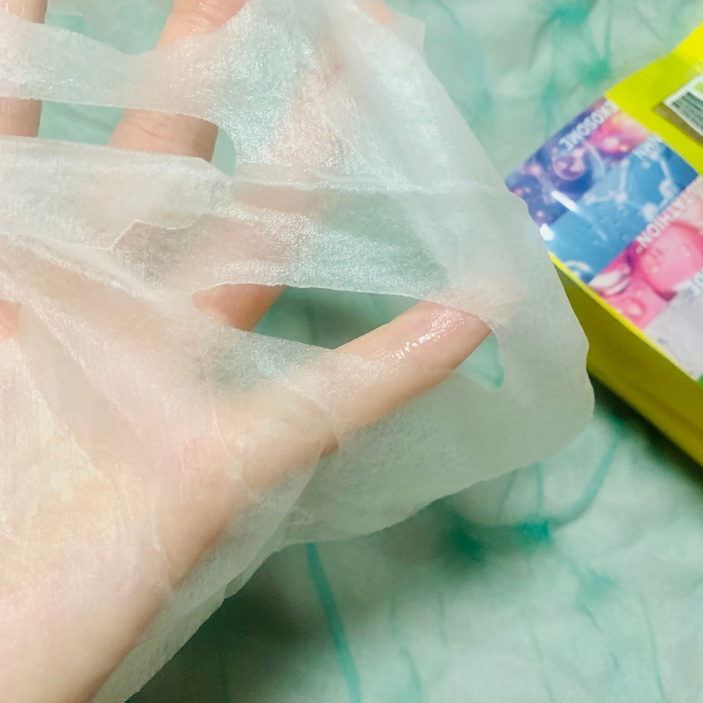 アンレーベル ラボ V コンプリート シートマスク/unlabel/シートマスク・パックを使ったクチコミ(2枚目)