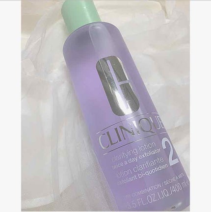 クラリファイング ローション 2/CLINIQUE/拭き取り化粧水を使ったクチコミ(1枚目)