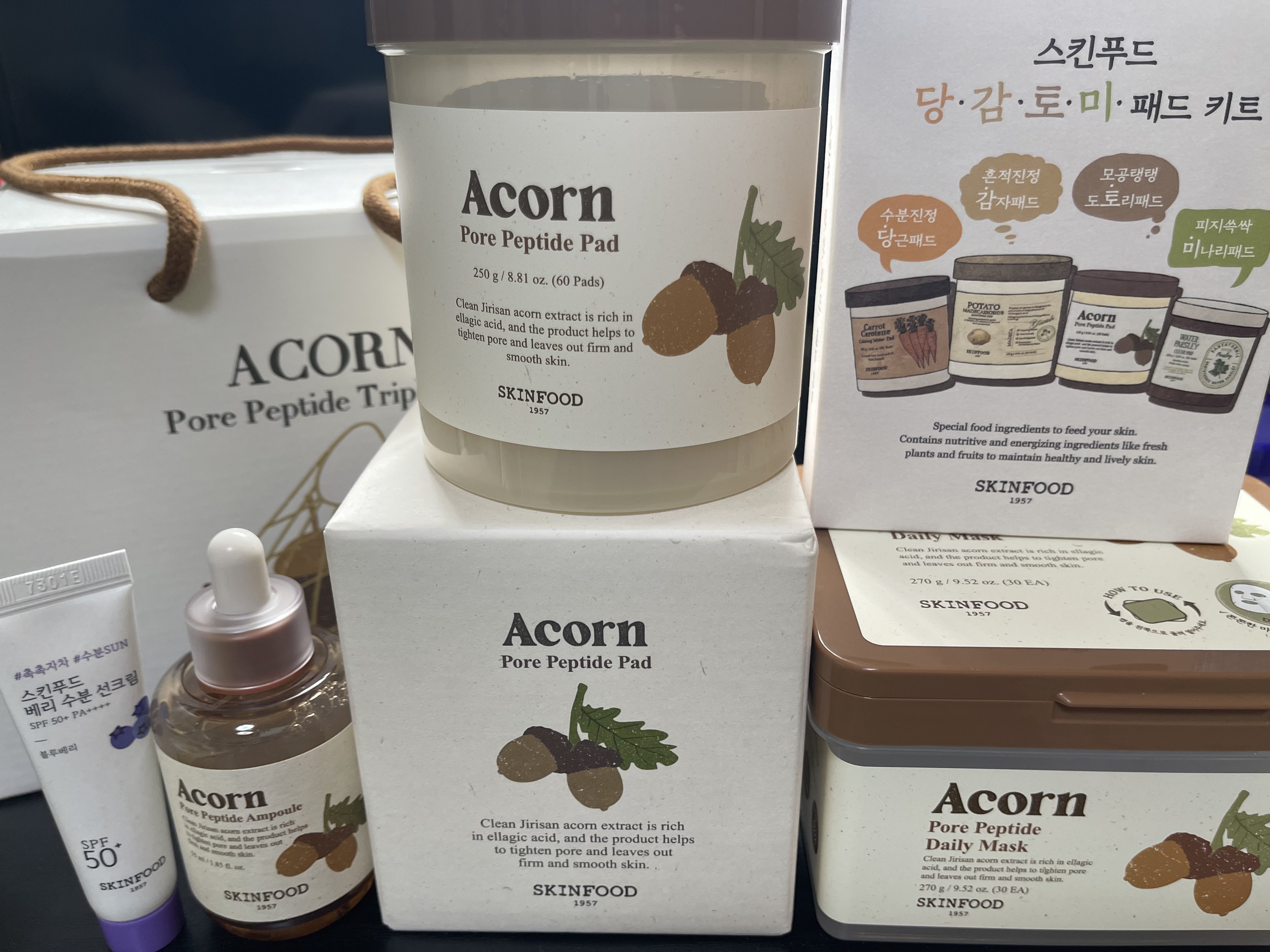 どんぐり ポア ペプチド パッド/SKINFOOD/トナーパッドを使ったクチコミ（1枚目）