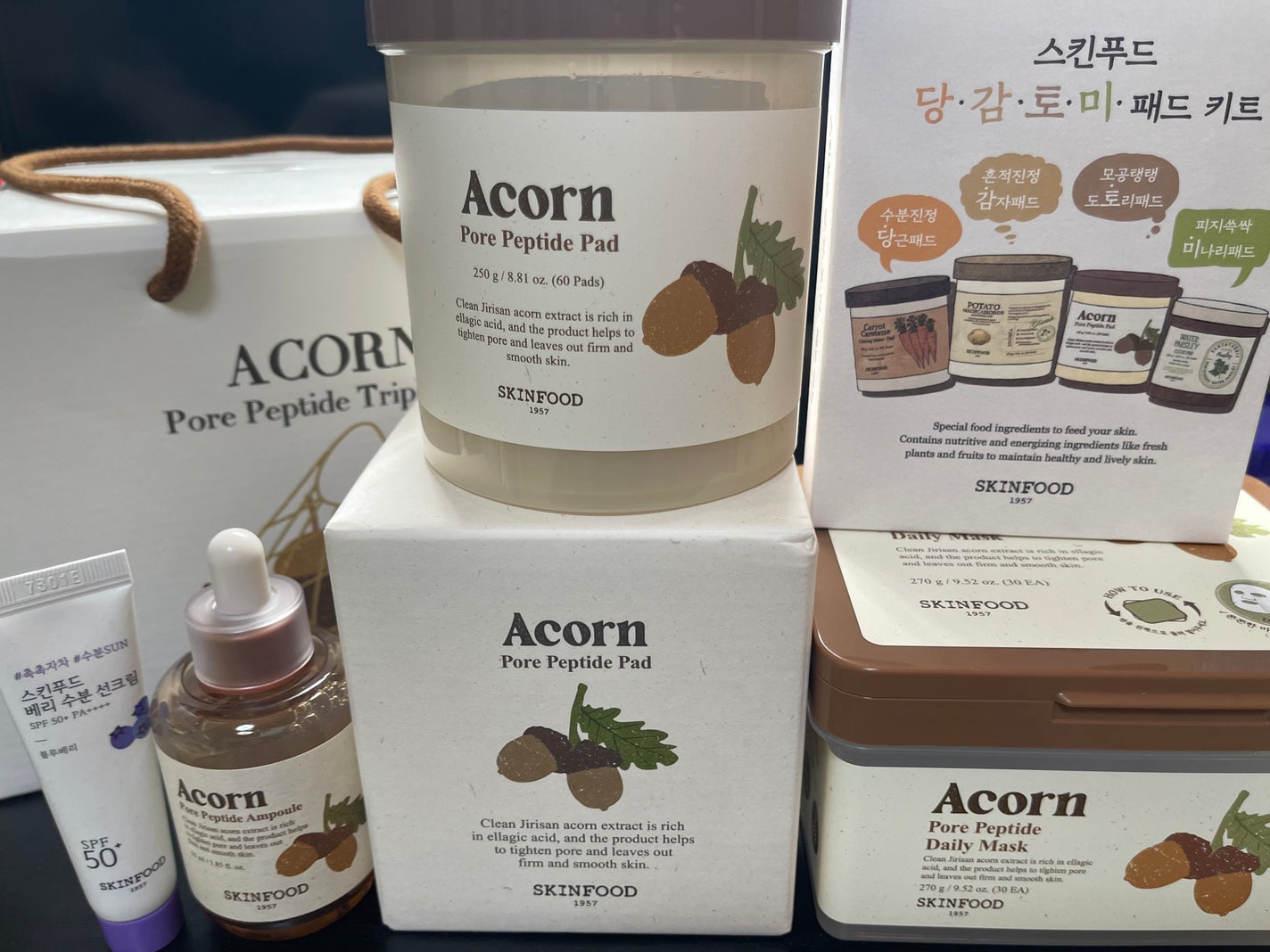 どんぐり ポア ペプチド パッド/SKINFOOD/トナーパッドを使ったクチコミ(1枚目)