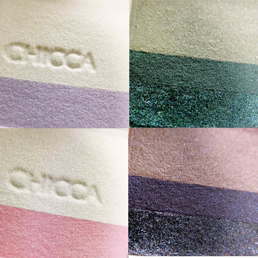 フローレスグロウ リッドテクスチャー アイシャドウ/CHICCA/アイシャドウパレットを使ったクチコミ(3枚目)