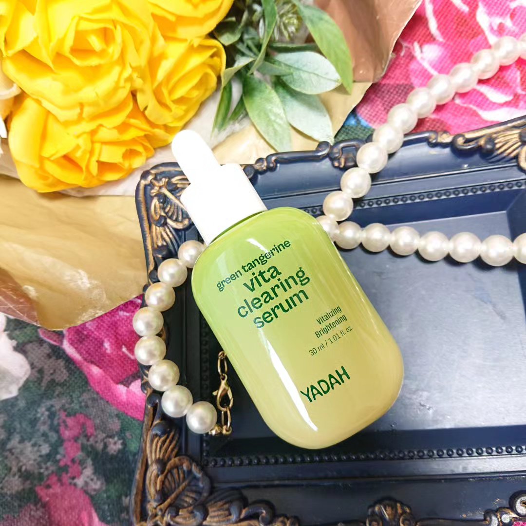 青みかんビタセラム/YADAH/美容液を使ったクチコミ（3枚目）