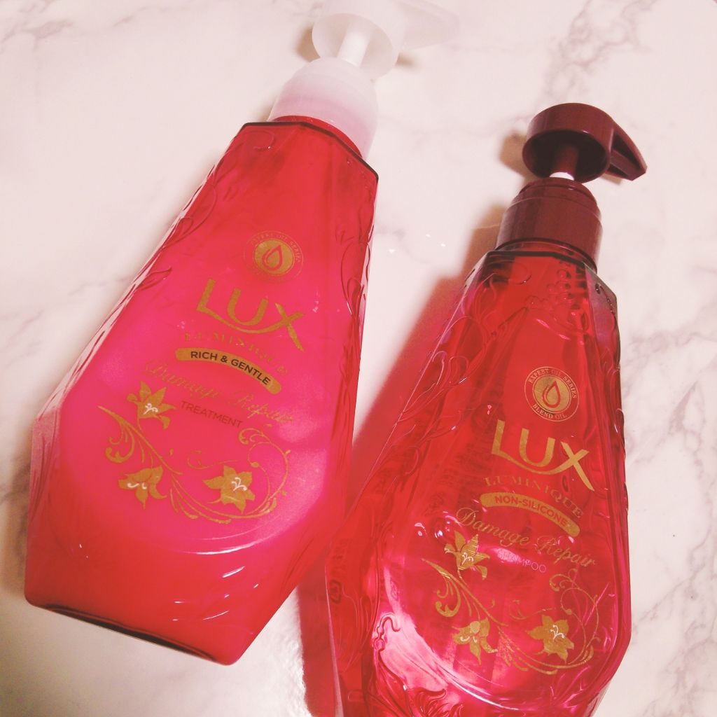 ルミニーク ダメージリペア シャンプー／トリートメント/LUX/市販シャンプーを使ったクチコミ（1枚目）