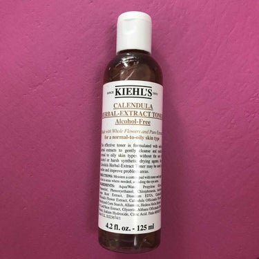 キールズ ハーバル トナー CL アルコールフリー/Kiehl's/化粧水を使ったクチコミ（1枚目）