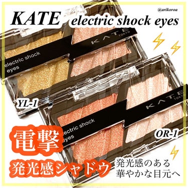 エレクトリックショックアイズ /KATE/パウダーアイシャドウを使ったクチコミ（1枚目）