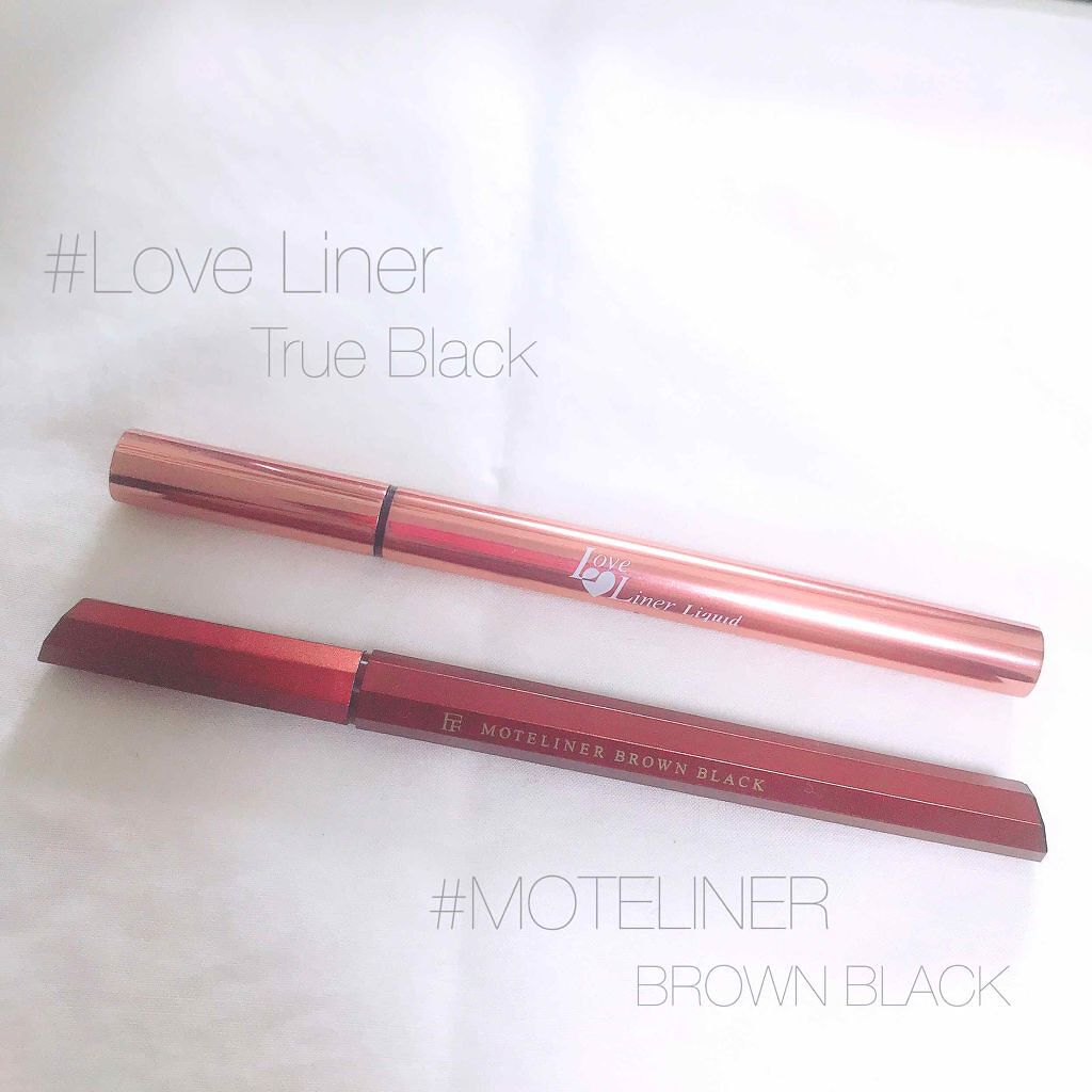 モテライナー リキッド/UZU BY FLOWFUSHI/リキッドアイライナーを使ったクチコミ(1枚目)