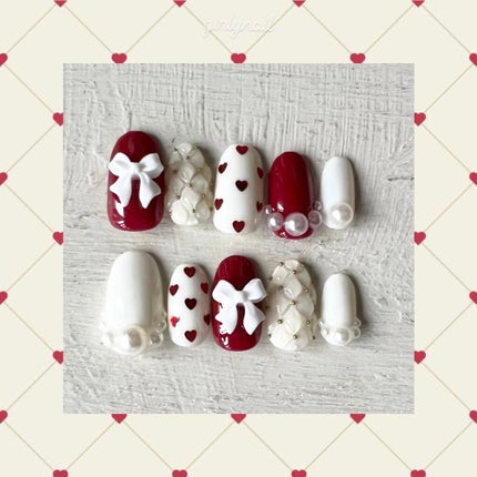 ネイルチップ/DAISO/ネイルチップ・パーツを使ったクチコミ(1枚目)