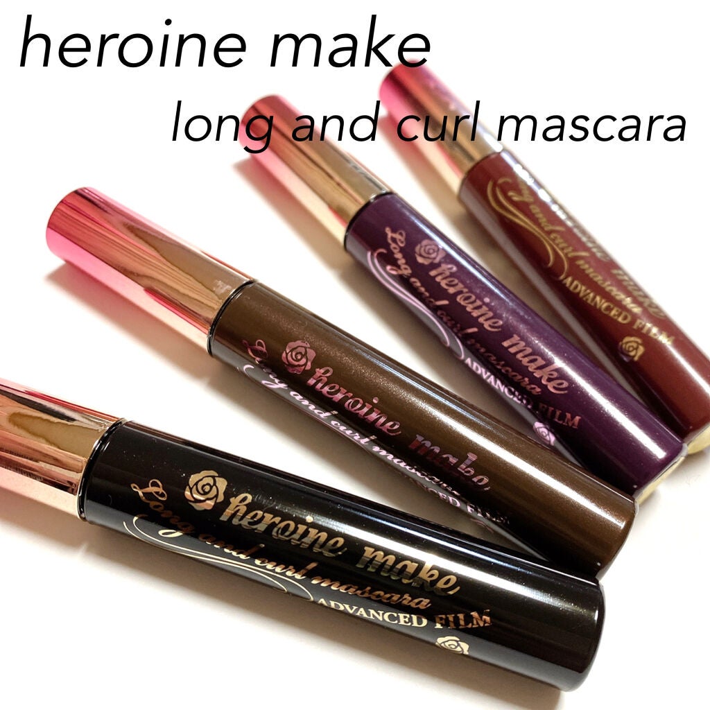 ロング&カールマスカラ アドバンストフィルム/ヒロインメイク/マスカラを使ったクチコミ(1枚目)