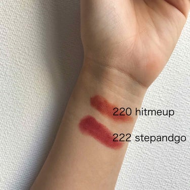 3CE MOOD RECIPE LIP COLOR #220 HIT ME UP/3CE/口紅を使ったクチコミ（3枚目）