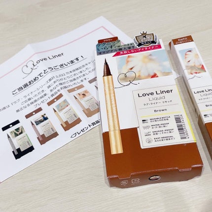 リキッドアイライナーR4/ラブ・ライナー/リキッドアイライナーを使ったクチコミ(1枚目)
