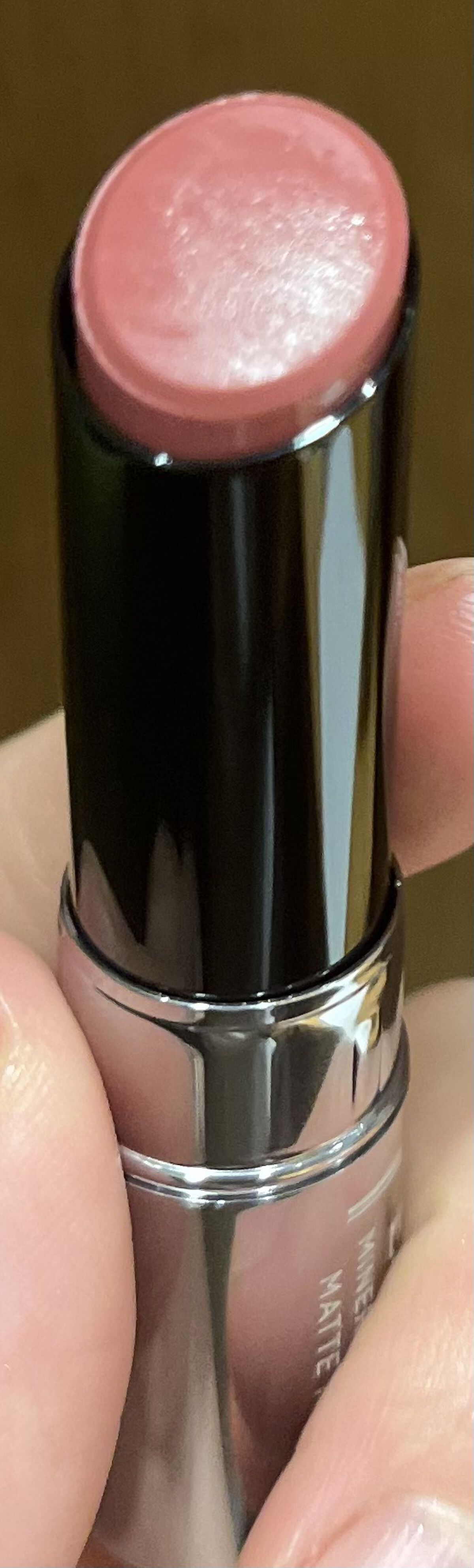 ミネラルシアーマットルージュ プラムピンク/エトヴォス/口紅を使ったクチコミ（3枚目）