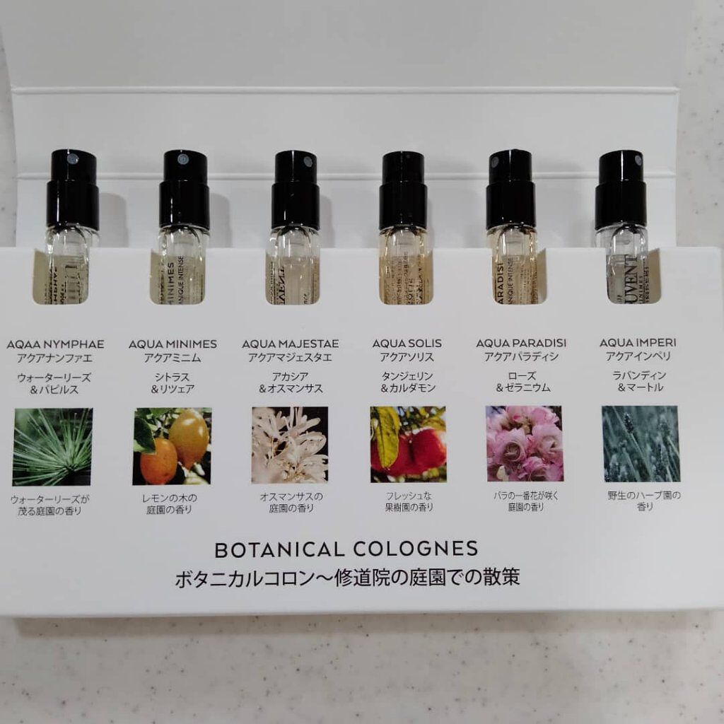 ボタニカルコロントラベルコレクション/ル クヴォン メゾン ド パルファム/トライアルキットを使ったクチコミ（2枚目）