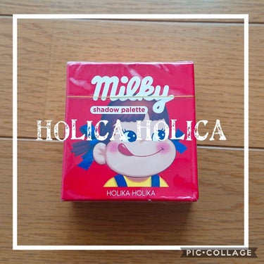 スイートペコエディション アイシャドウパレット/HOLIKA HOLIKA/パウダーアイシャドウを使ったクチコミ（1枚目）